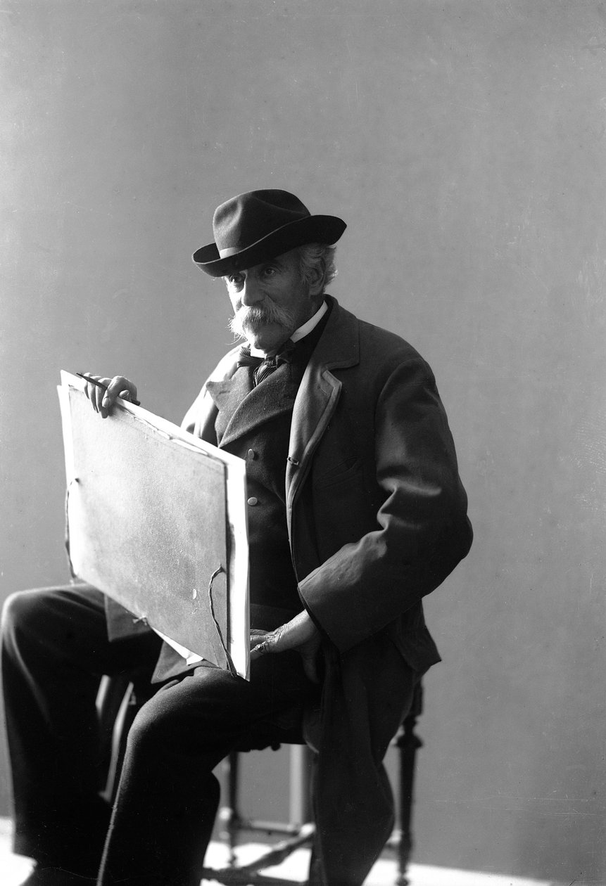 Giovanni Fattori (f/w fotó) alkotó: Fratelli Alinari