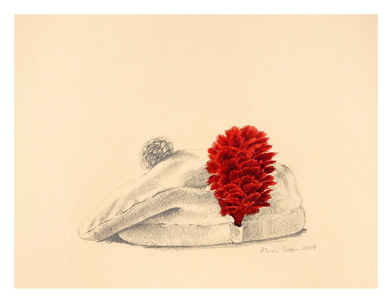 A Black Watch Red hackle, 2004 alkotó: Alison Cooper