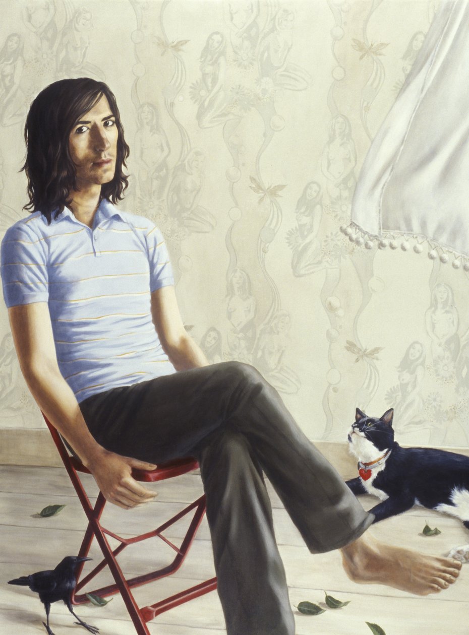 Bizarr szerelmi háromszög (akril és olaj, vászon) alkotó: Alix Contemporary Artist Soubiran Hall