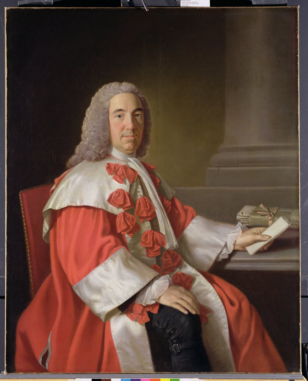 Alexander Boswell, Lord Auchinleck, 1754-55 körül alkotó: Allan Ramsay