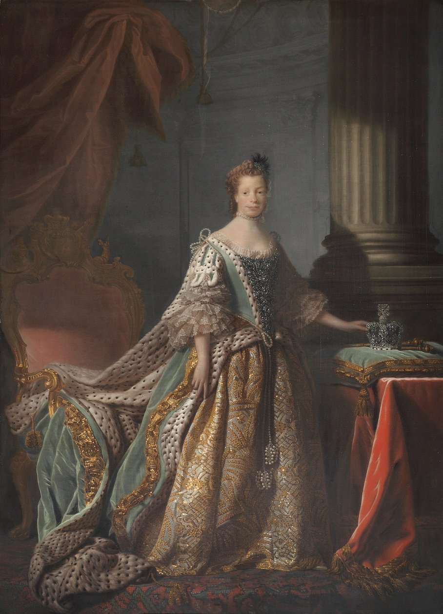 Charlotte, III. György hitvese alkotó: Allan Ramsay