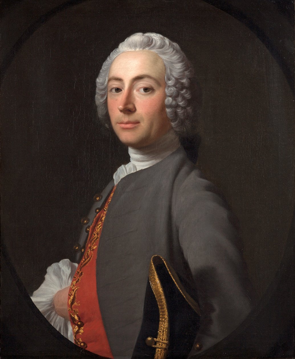 Ifjabb John Sargent, 1749 alkotó: Allan Ramsay
