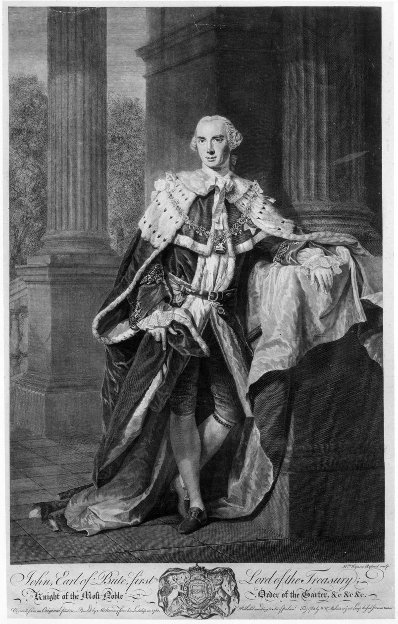 John Stuart, Bute 3. grófja, 1763 alkotó: Allan Ramsay