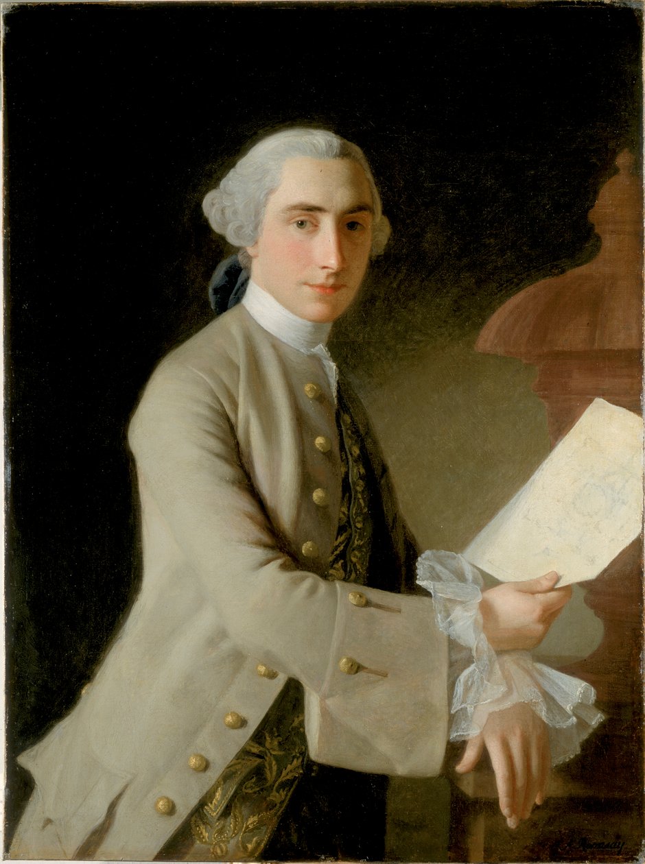 James Adam portréja, 1754 alkotó: Allan Ramsay