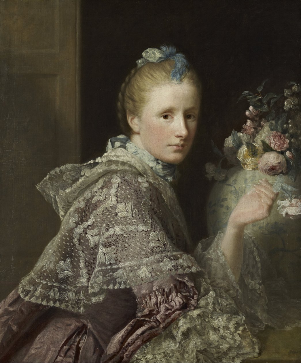 A művész felesége - Margaret Lindsay, Evelick, 1726-1782 alkotó: Allan Ramsay