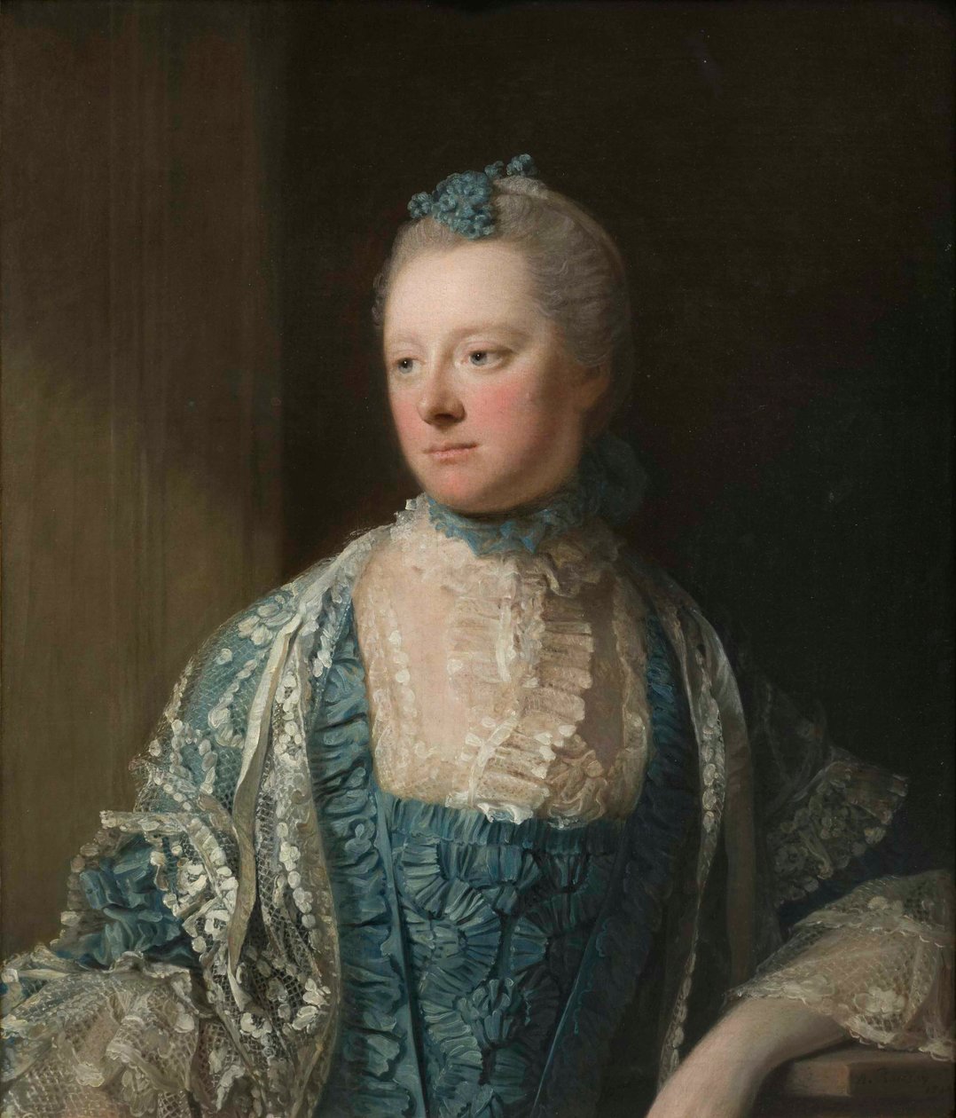Erzsébet, Salisbury grófnő portréja, született Keet 1721-1776, 1769. alkotó: Allan Ramsay