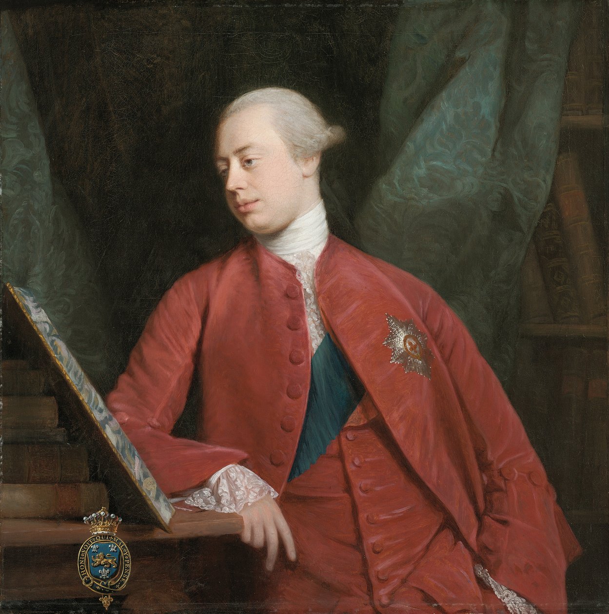 Frederick, Lord North K. G., később Guildford 2. grófjának portréja alkotó: Allan Ramsay