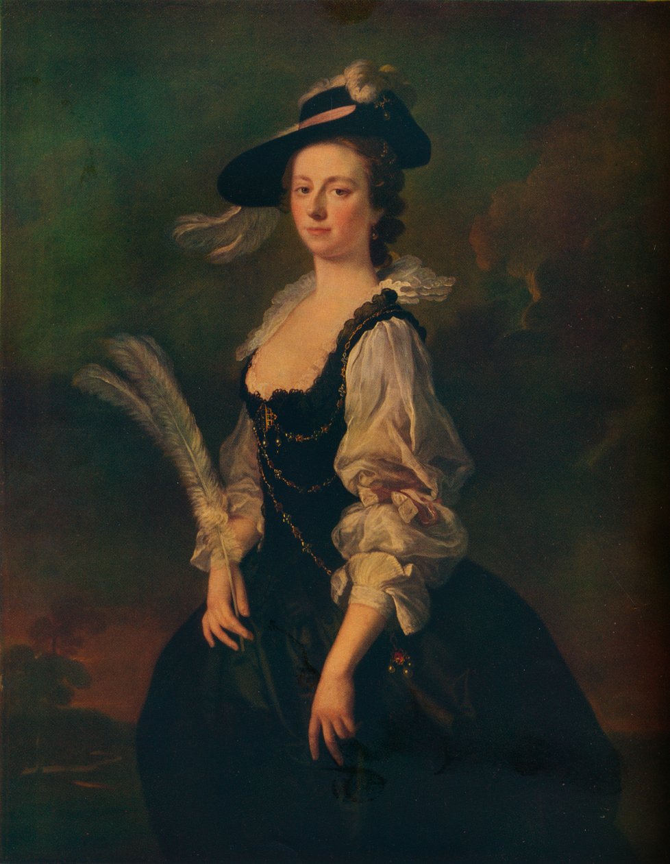 Jane Hale, Mrs Madan portréja, 1746 alkotó: Allan Ramsay