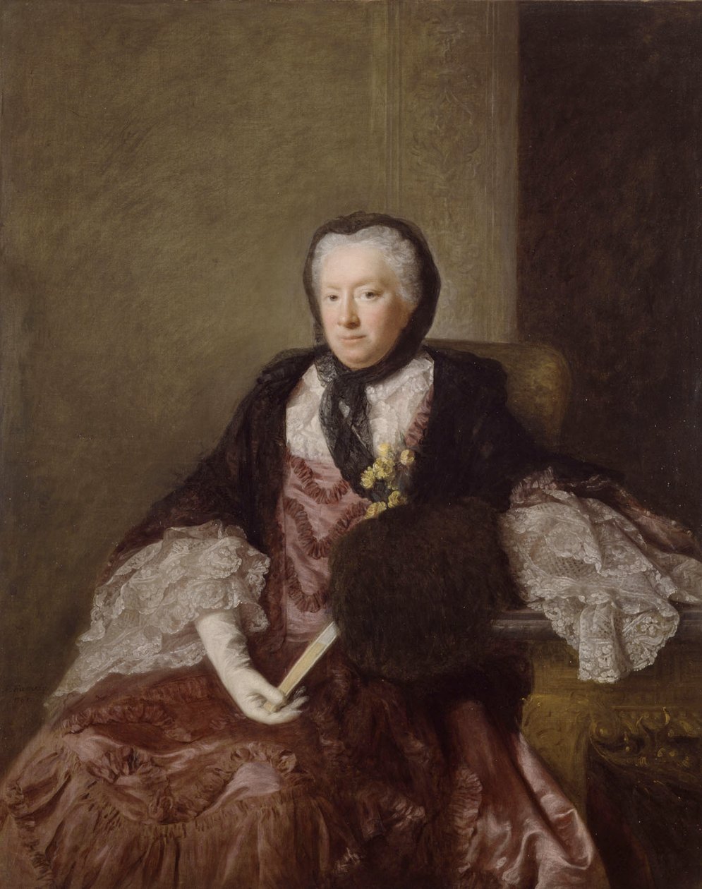 Mary Martin portréja, 1761 alkotó: Allan Ramsay