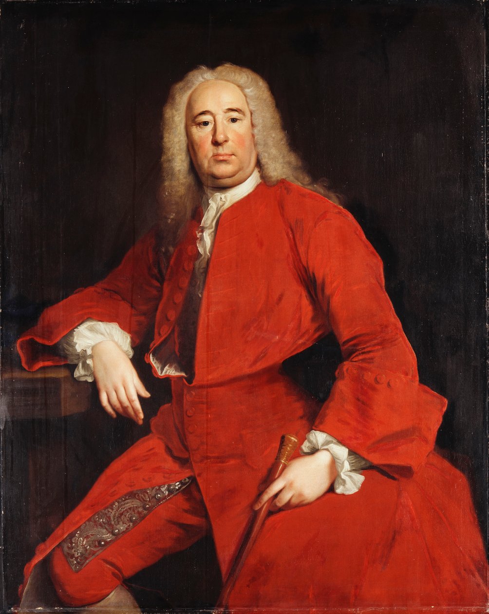 Egy úriember portréja, akit hagyományosan George Frederick Handelként azonosítanak, 1740 alkotó: Allan Ramsay