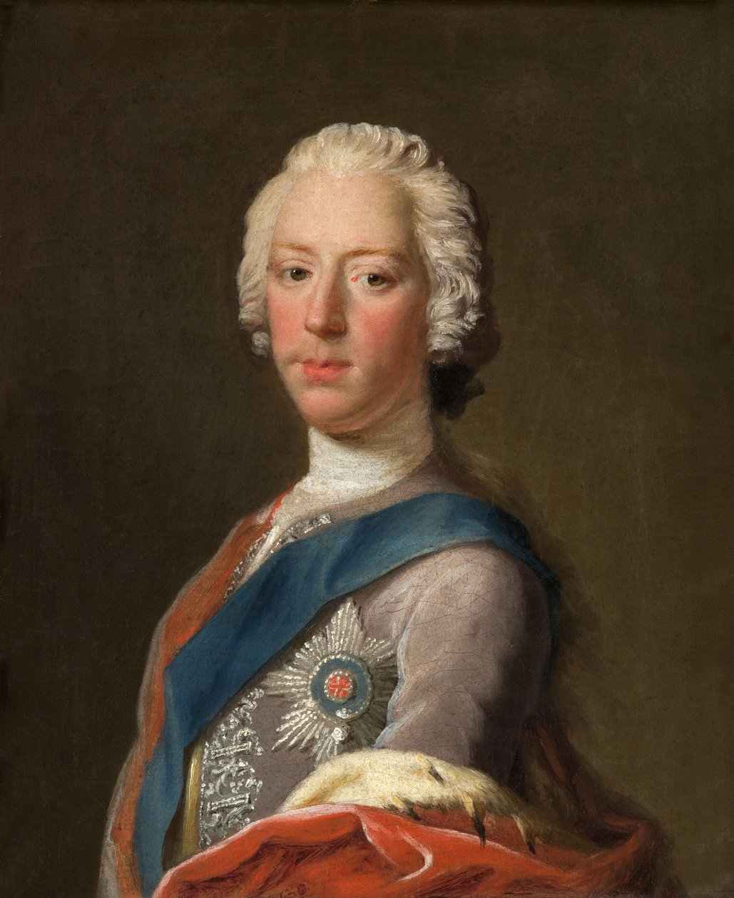 Károly Edward Stuart herceg, 1720 - 1788. James Francis Edward Stuart herceg legidősebb fia. alkotó: Allan Ramsay