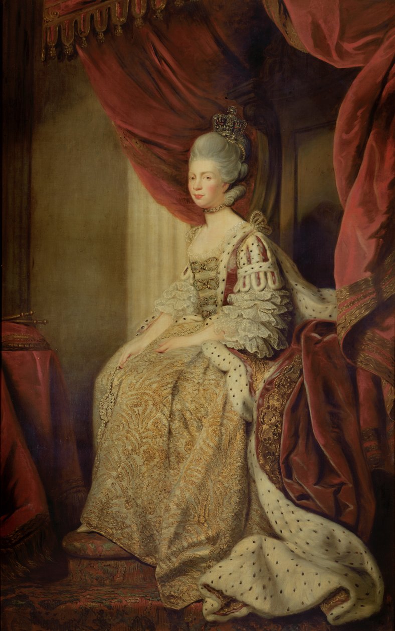 Charlotte királynő alkotó: Allan Ramsay