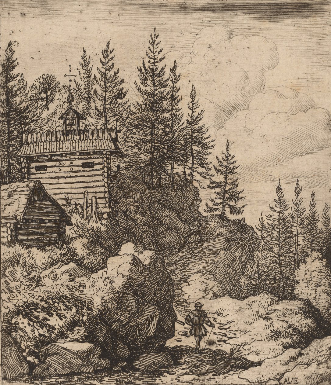 Kápolna, valószínűleg c. 16451656. alkotó: Allart van Everdingen