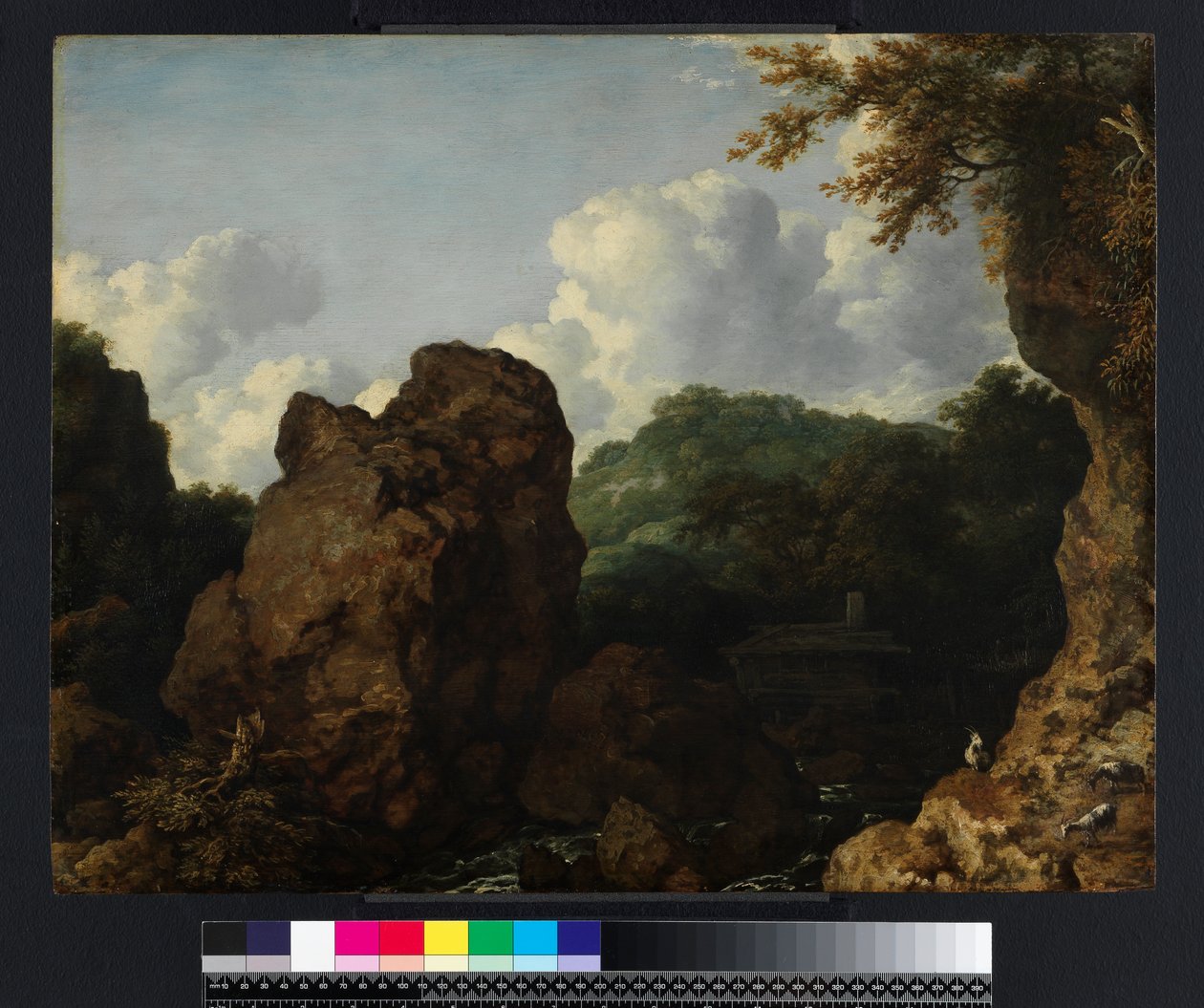 Norvég táj, 1656 alkotó: Allart van Everdingen
