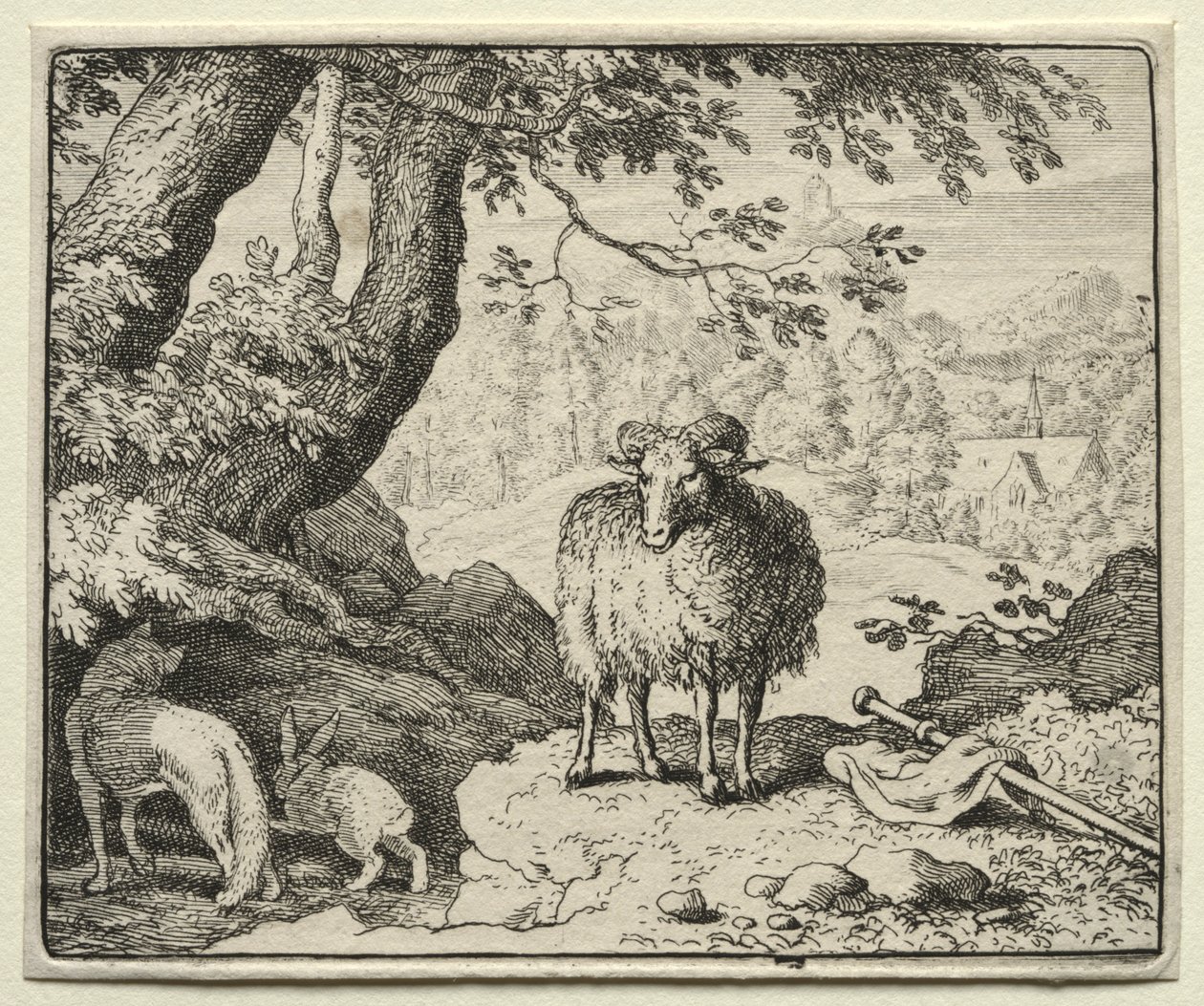 Reynard, a róka: Reynard hazatér. alkotó: Allart van Everdingen