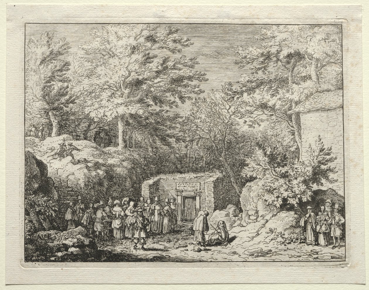 Negyedik tavasz, 1660-as évek. alkotó: Allart van Everdingen