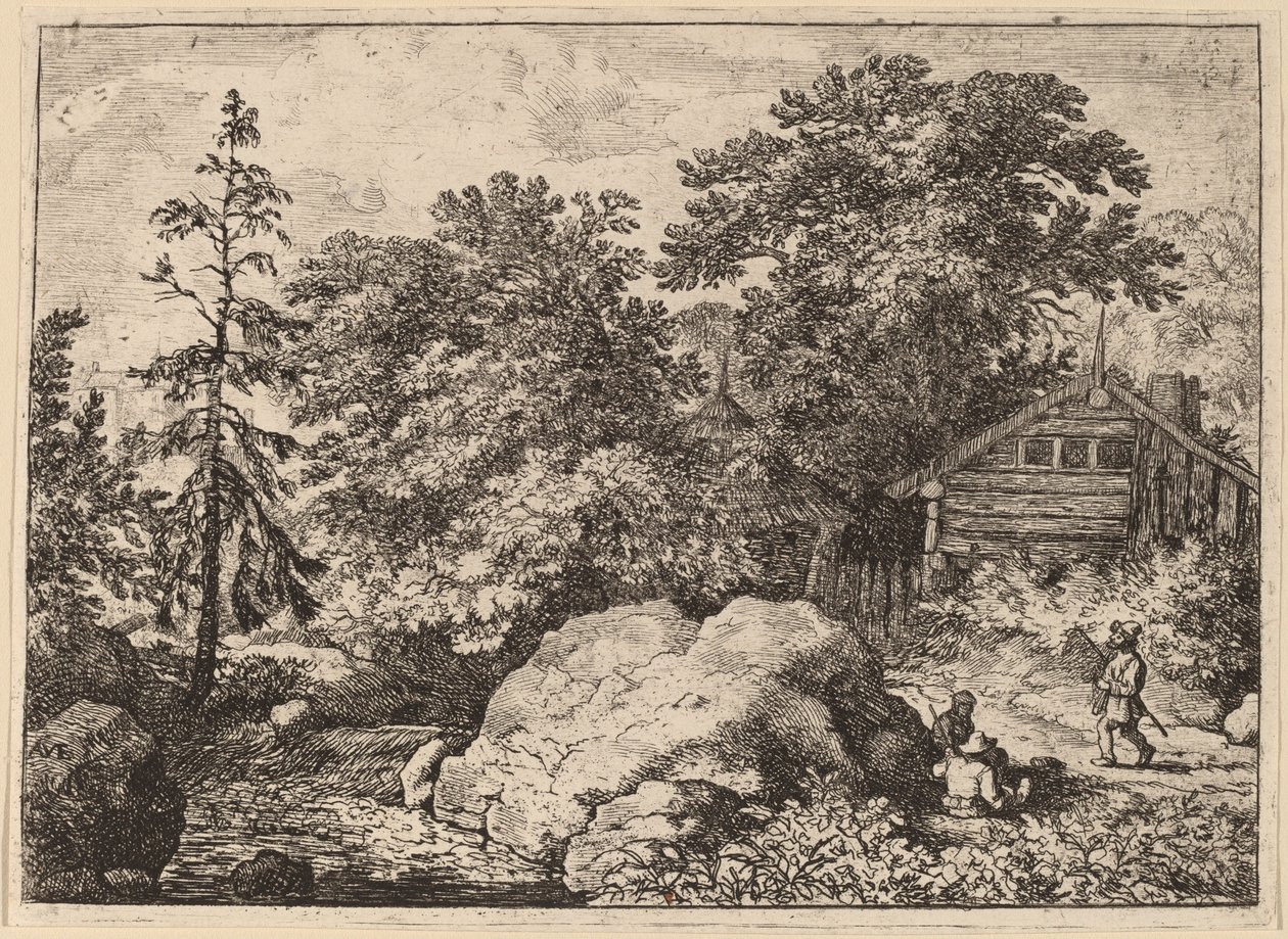 A Knoll, valószínűleg c. 16451656. alkotó: Allart van Everdingen