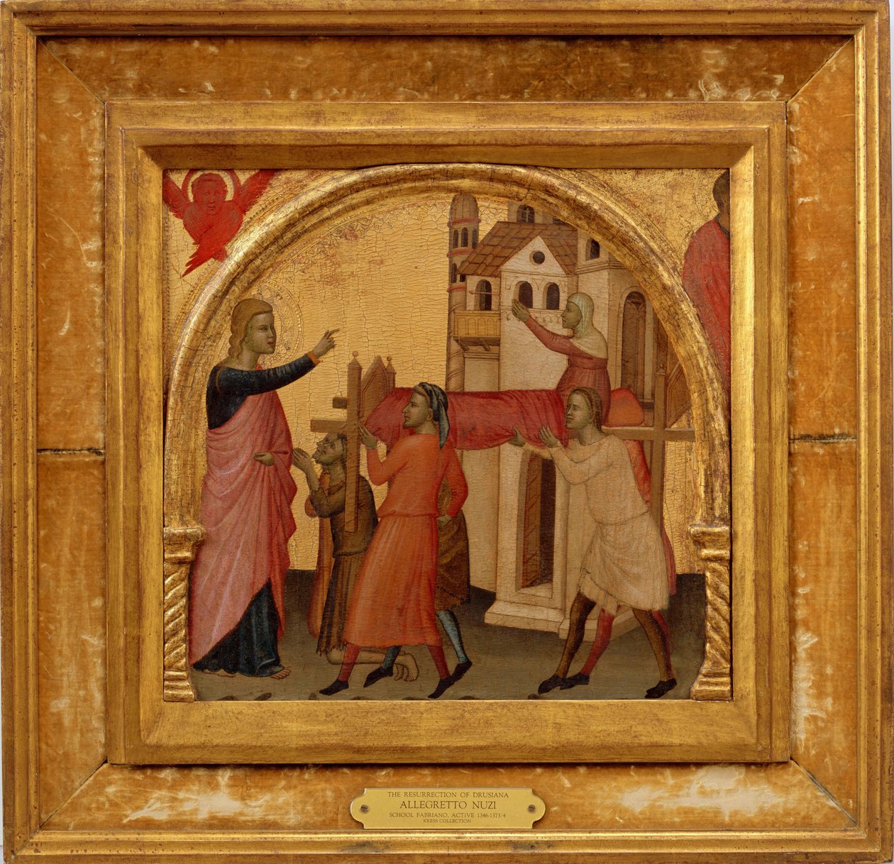 Drusiana feltámadása, kb. 1370 alkotó: Allegretto Nuzi