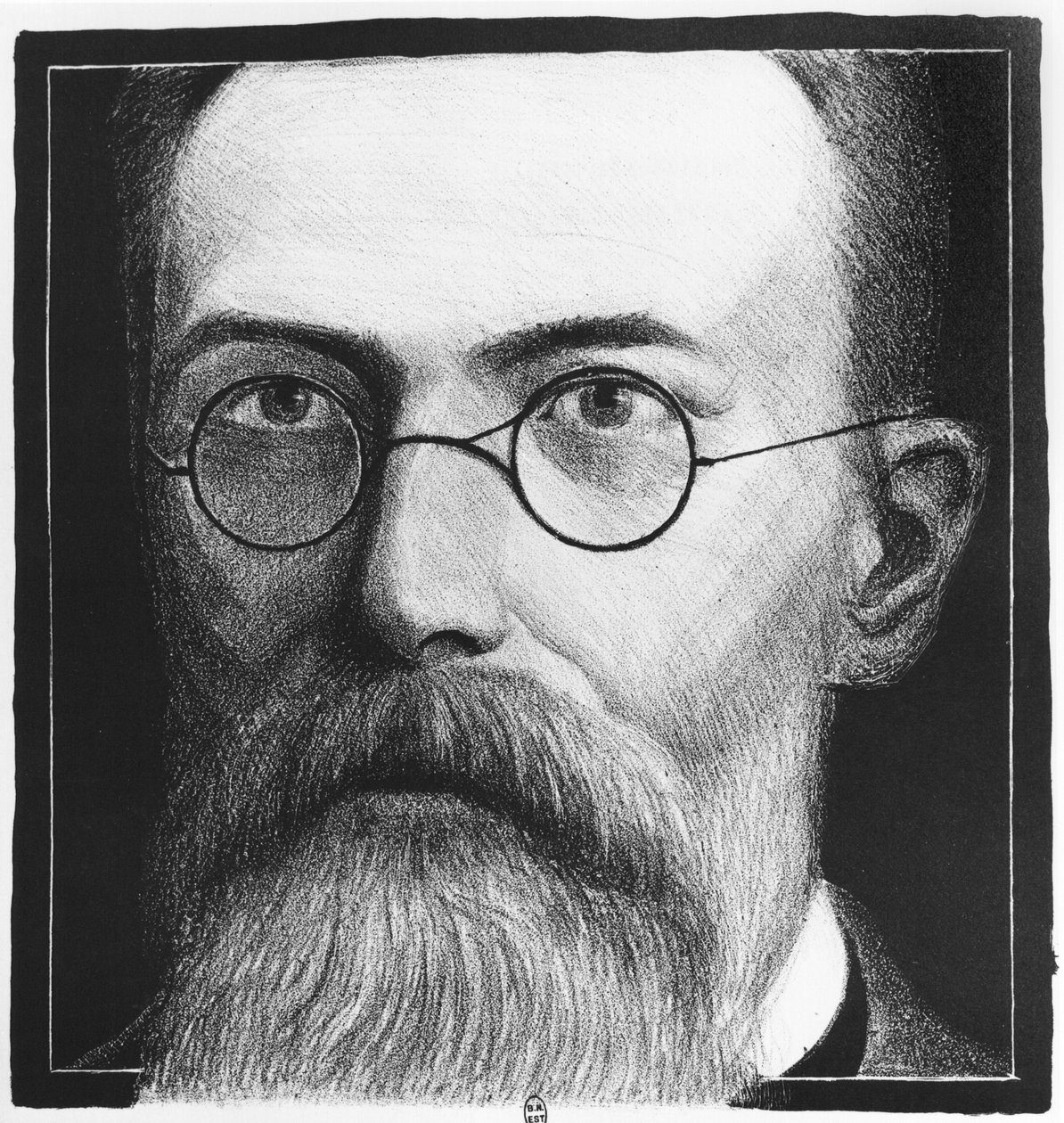 Nyikolaj Andrejevics Rimszkij-Korszakov (1844-1908) portréja alkotó: Allen