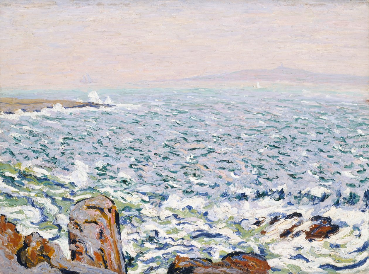 Szörfözés, Cranberry Island alkotó: Allen Tucker