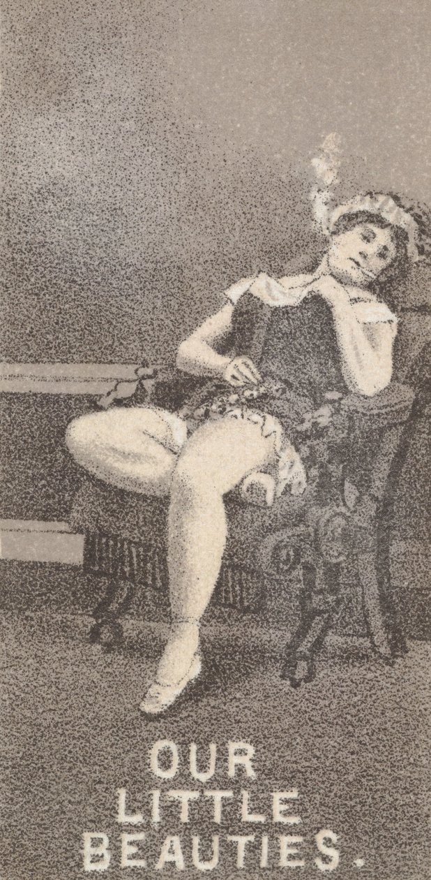 Az N57-es színésznők című sorozatból, amely a Our Little Beauties Cigarettes for Allen & Ginte... című filmet reklámozza, 1890. alkotó: Allen and Ginter