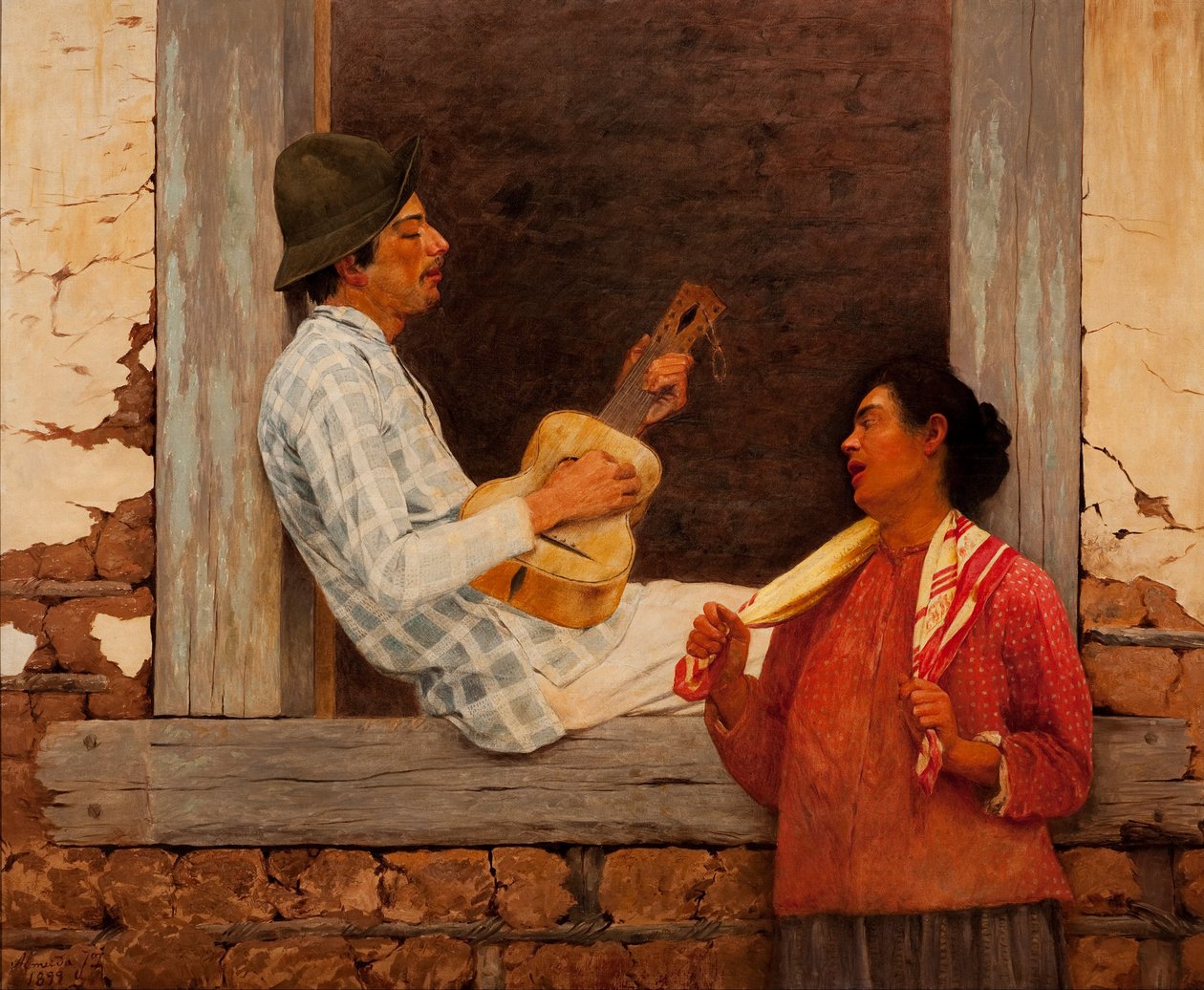 A gitáros alkotó: Almeida Júnior