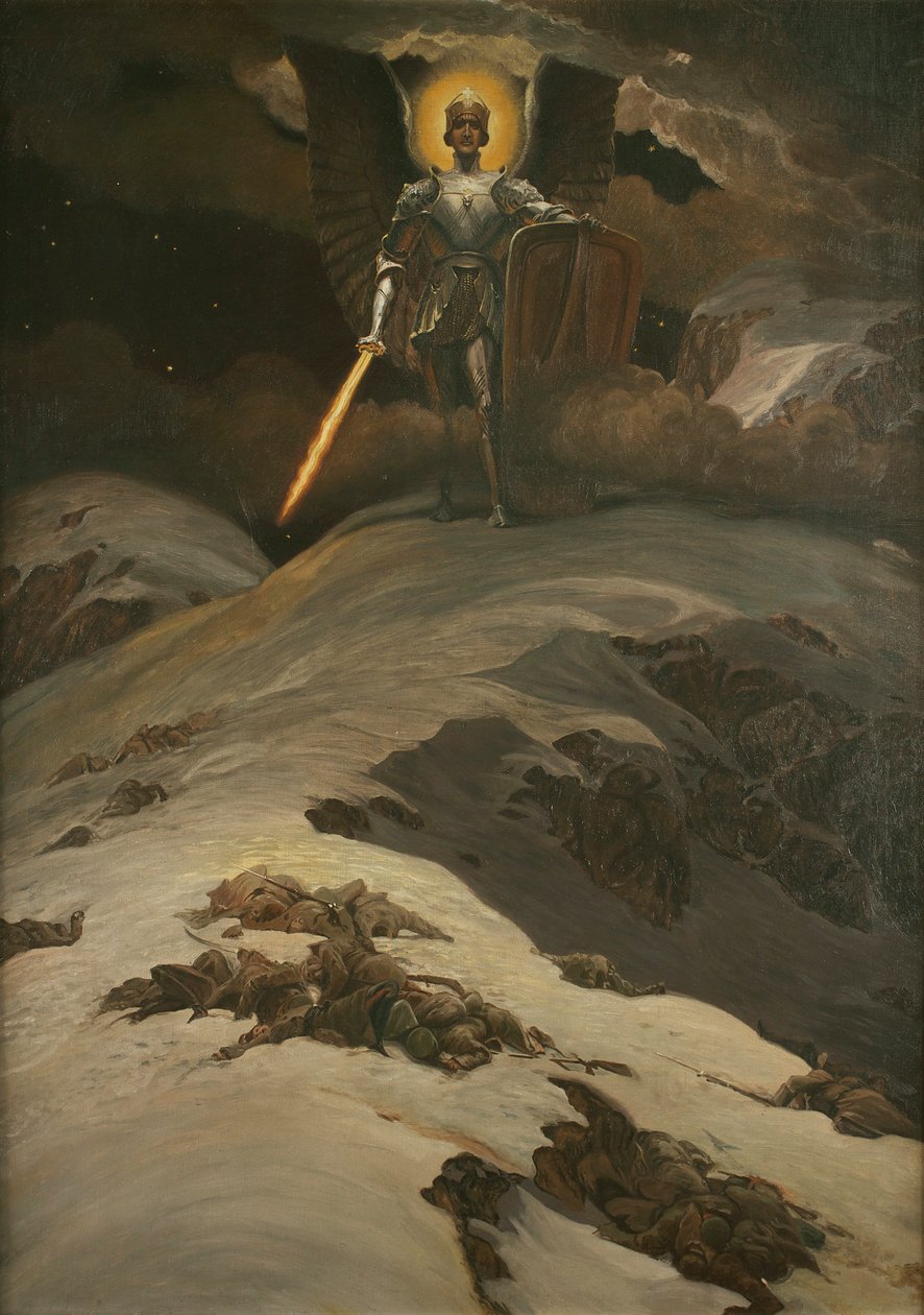Kárpát-őrség, 1914-1915. alkotó: Alois Hans Schramm