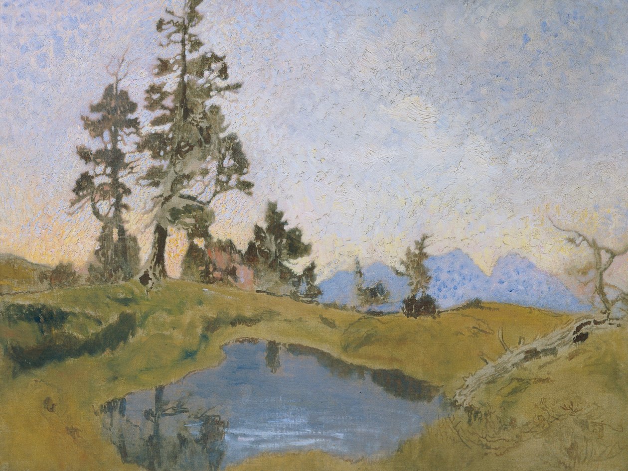 Scheiblahn kőfenyővel alkotó: Alois Penz