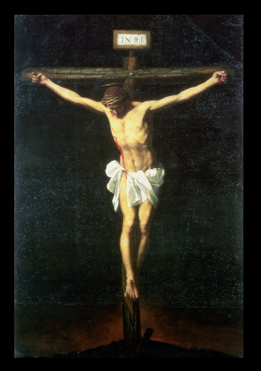 A keresztre feszítés, 1630-as évek vége alkotó: Alonso Cano