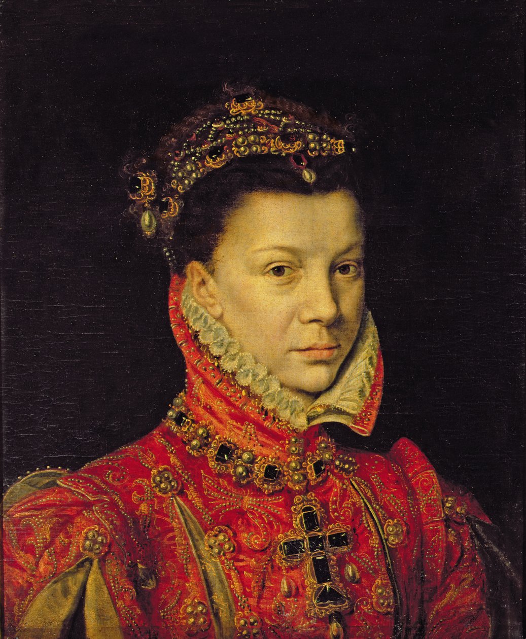 Valois Erzsébet (1545-68) 1570 alkotó: Alonso Sánchez Coello