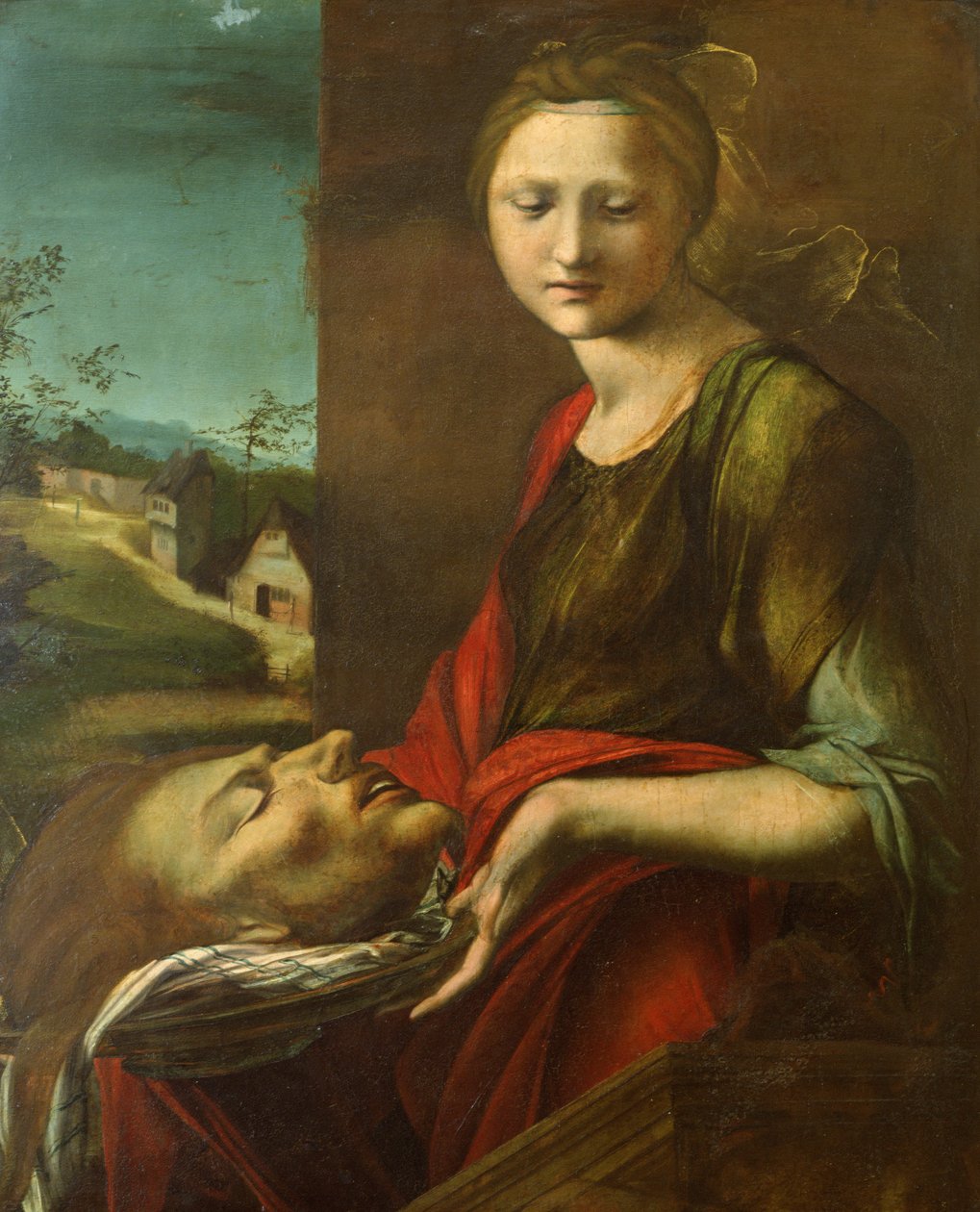 Salome Keresztelő János fejével, 1512-1616 körül alkotó: Alonso Berruguete