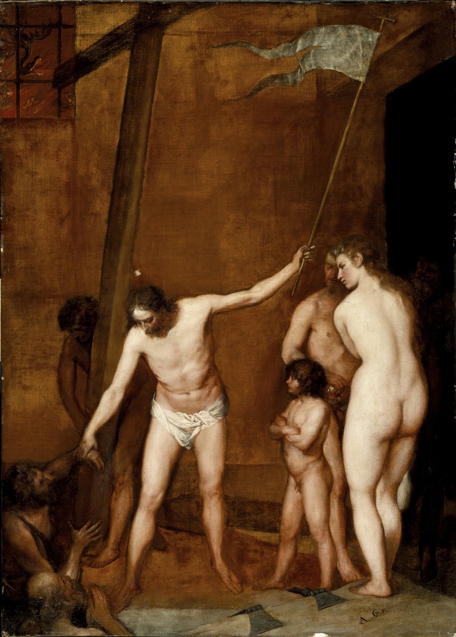 Christus in der Vorhölle alkotó: Alonso Cano