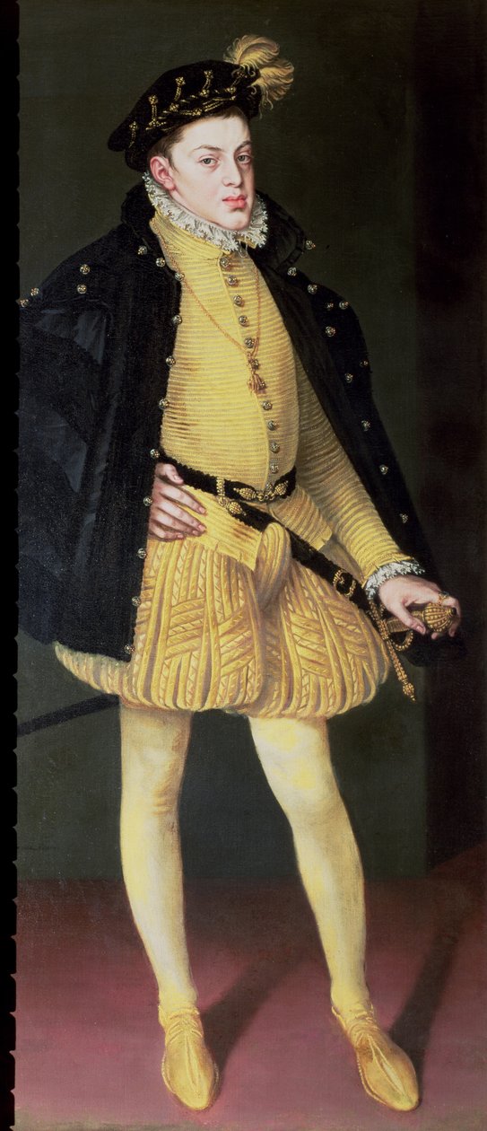 Don Carlos (1545-68), II. Fülöp spanyol király (1556-98) és Portugália Mária fia alkotó: Alonso Sánchez Coello