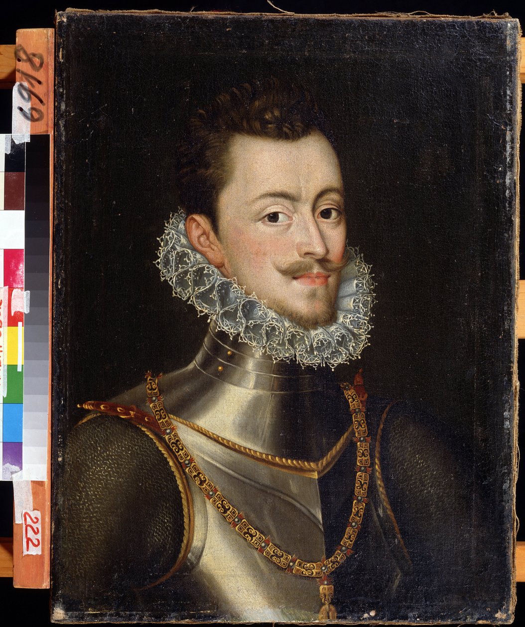 Ausztriai Don Juan (1547-1578) holland kormányzó portréja (a Habsburg Hollandia kormányzójának, Ausztriai Don Jánosnak portréja). Alonso Sanchez Coello (1531-1588) festménye. Olaj, vászon, 62 x 47 cm. Spanyol művészet, manierizmus. Távol-Kelet alkotó: Alonso Sánchez Coello