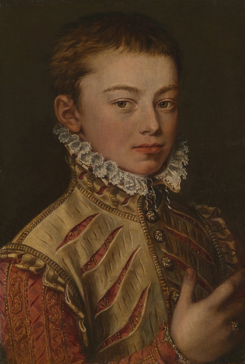 Az osztrák Don Juan portréja, 155960. alkotó: Alonso Sánchez Coello