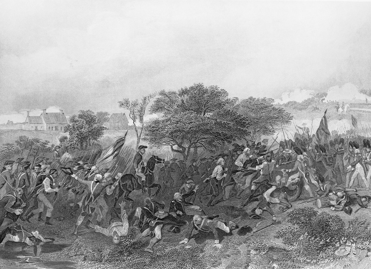 A monmouthi csata 1778-ban alkotó: Alonzo Chappel