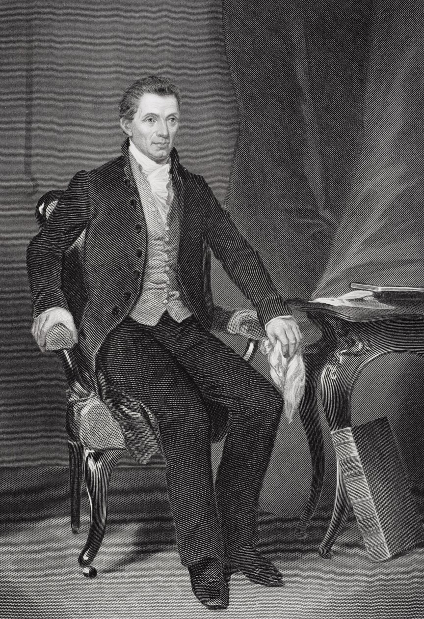 James Monroe (1758-1831) alkotó: Alonzo Chappel