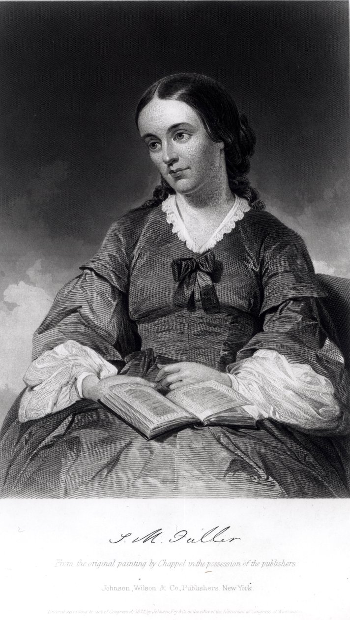 Margaret Fuller (1810-50) kocsma. Johnson, Wilson und Co., 1872 alkotó: Alonzo Chappel