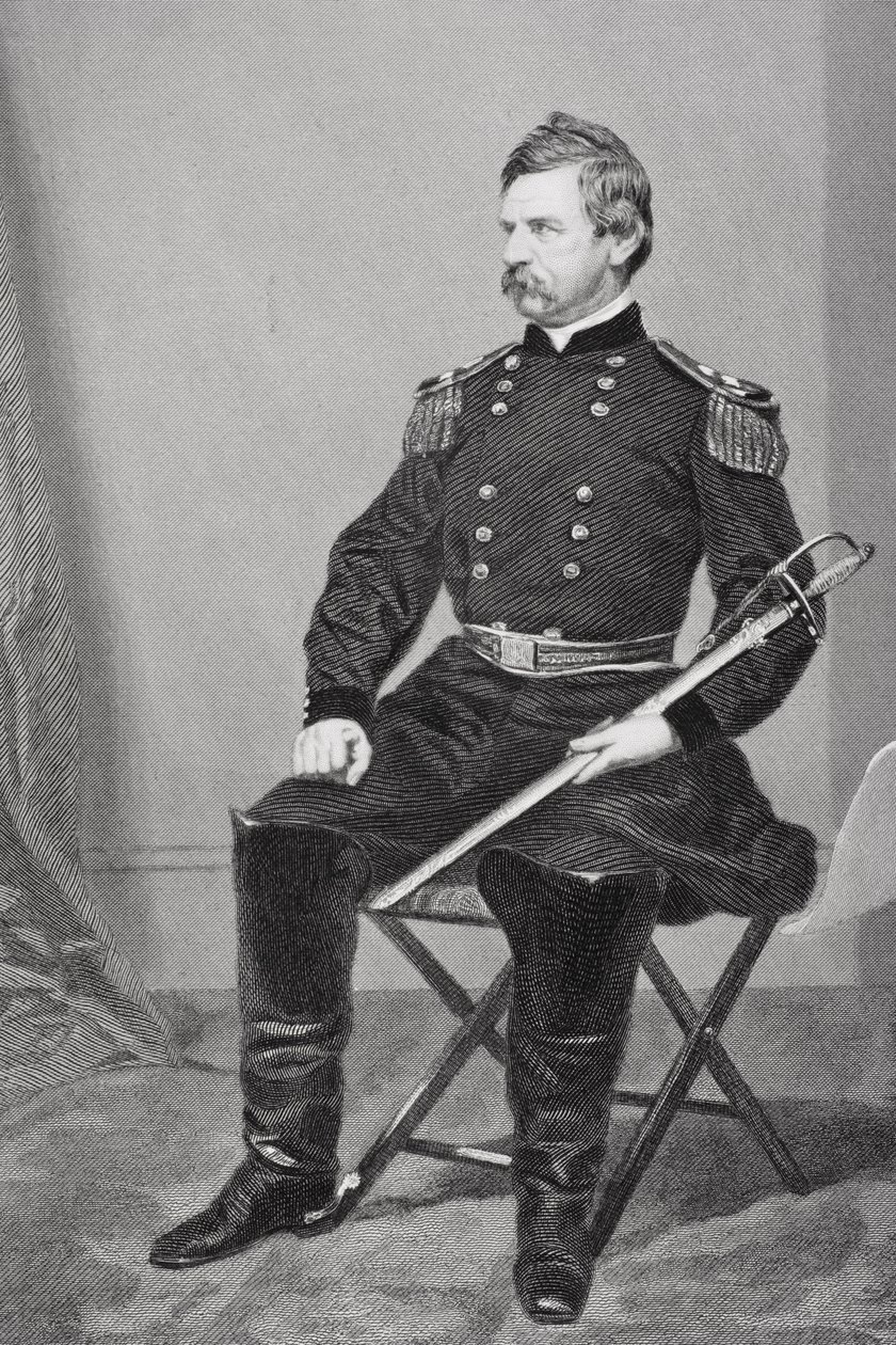 Nathaniel Prentiss Banks (1816-94) alkotó: Alonzo Chappel