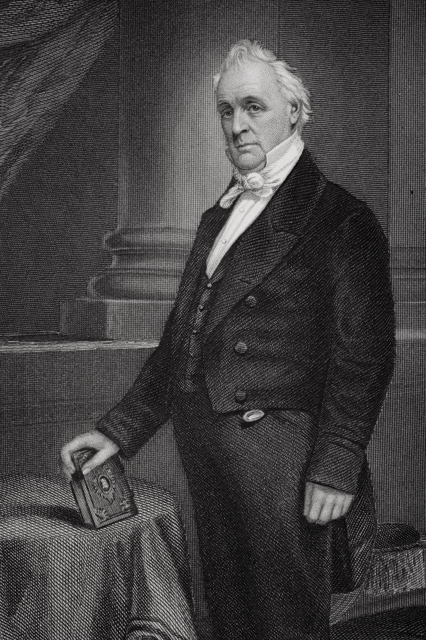 James Buchanan (1791-1868) portréja (254652. részlet) alkotó: Alonzo Chappel