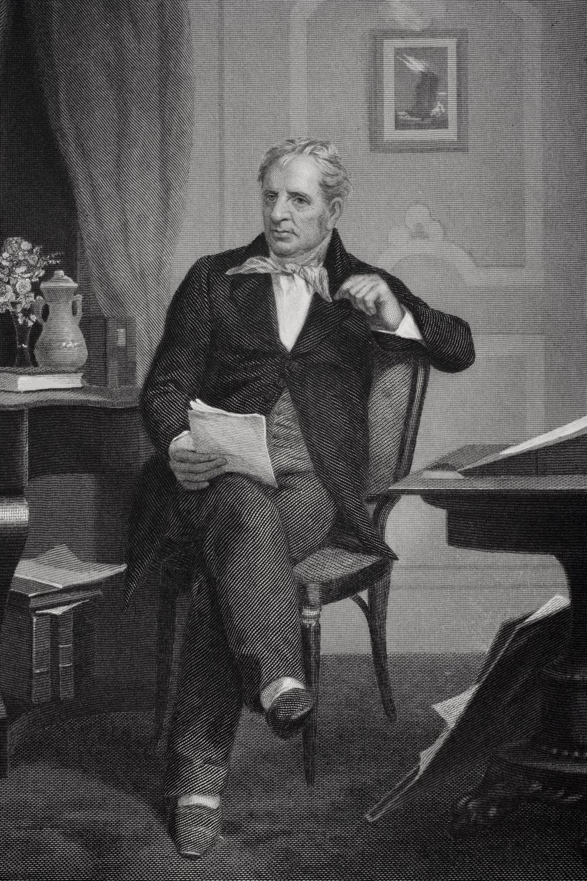 James Fenimore Cooper portréja (1759-1851) alkotó: Alonzo Chappel