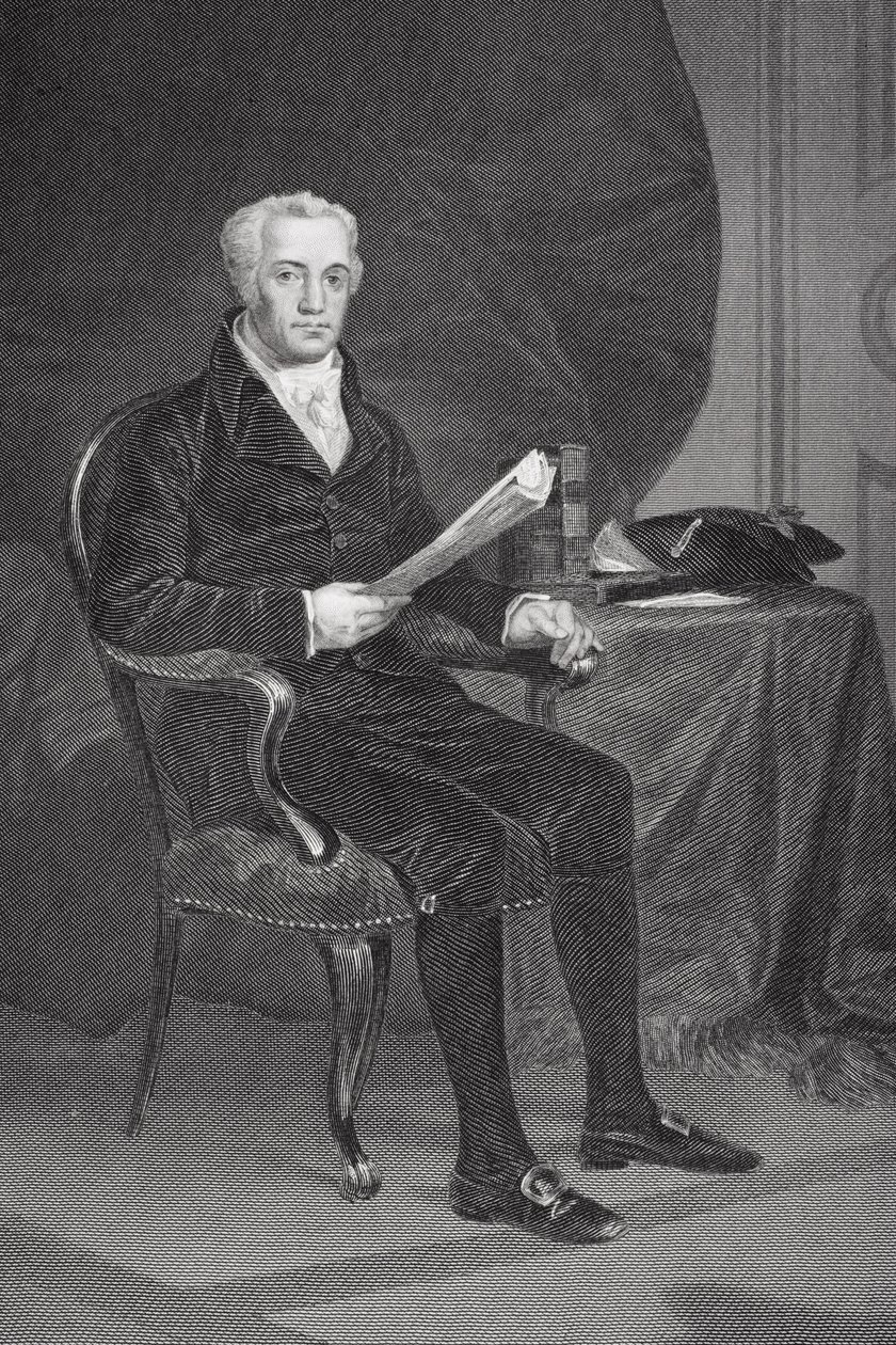 Joel Barlow (1754-1812) portréja alkotó: Alonzo Chappel