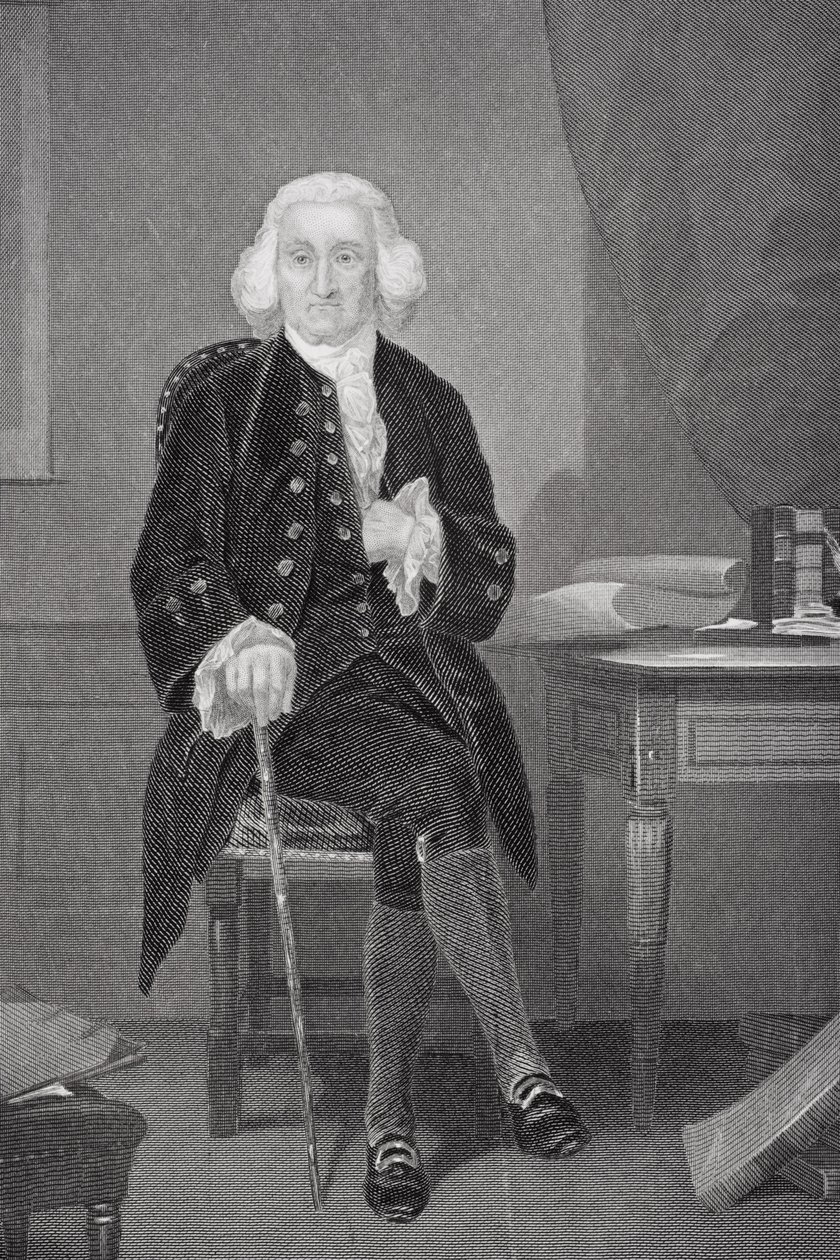 Jonathan Trumbull (1710-85) portréja alkotó: Alonzo Chappel