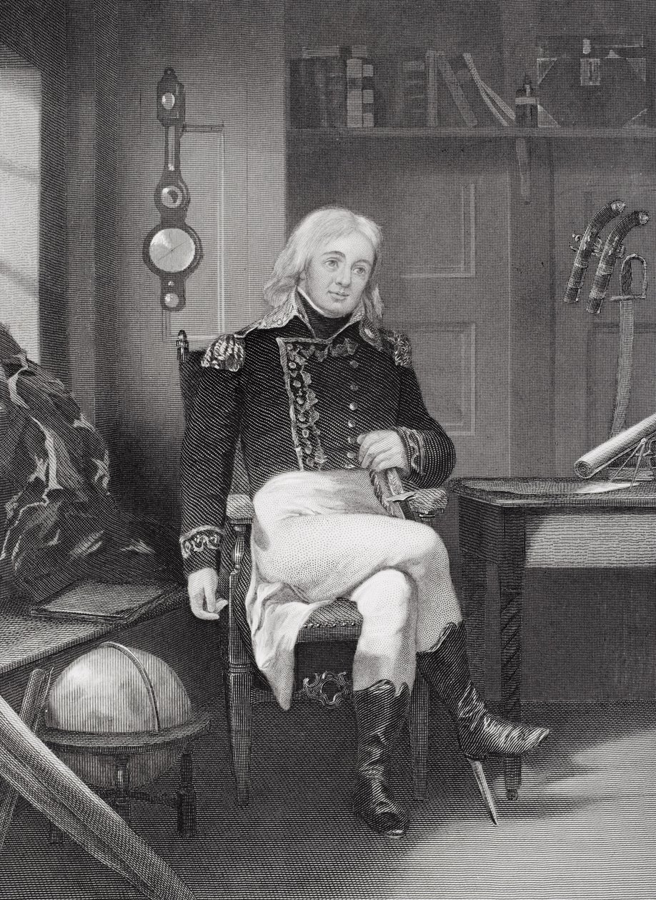 Joshua Barney (1759-1818) portréja alkotó: Alonzo Chappel