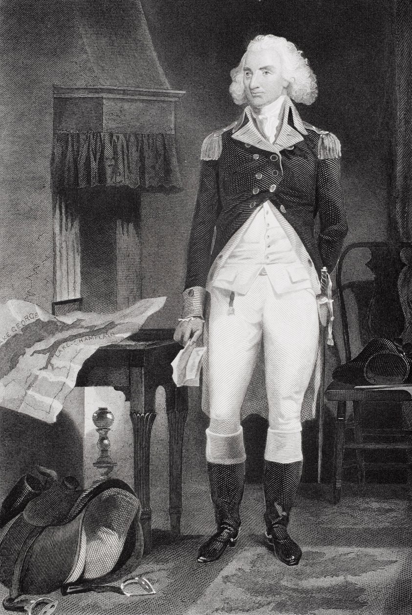 Philip Schuyler portréja alkotó: Alonzo Chappel