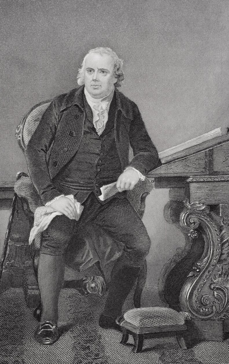 Robert Morris (1734-1806) portréja alkotó: Alonzo Chappel