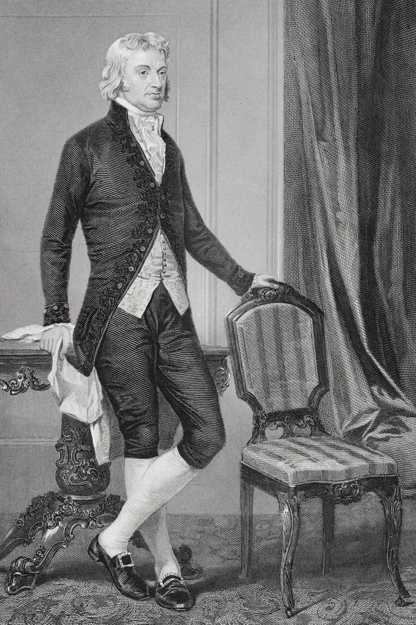 Robert R. Livingston (1746-1813) portréja alkotó: Alonzo Chappel