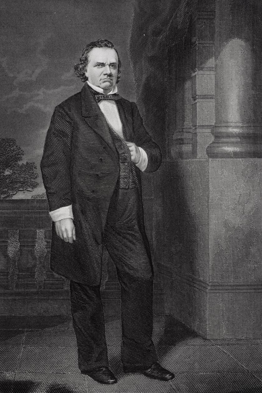 Stephen Arnold Douglas (1813-61) portréja alkotó: Alonzo Chappel