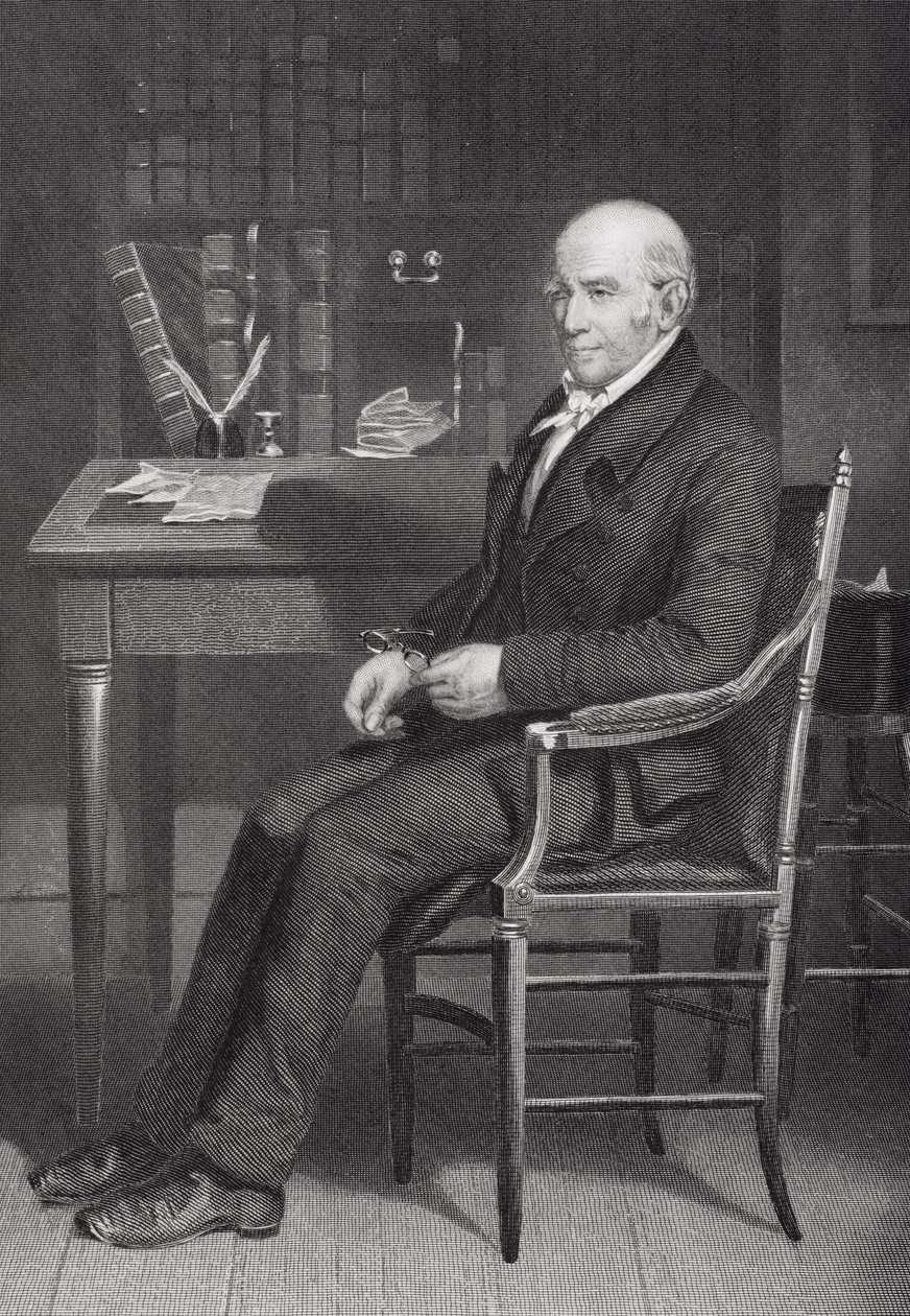 Stephen Girard (1750-1831) portréja alkotó: Alonzo Chappel