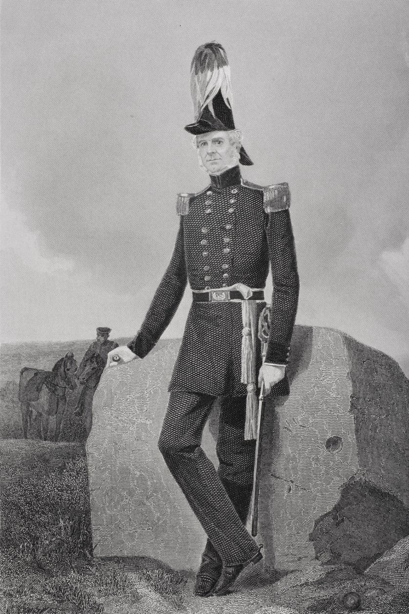 William Jenkins Worth (1794-1849) portréja alkotó: Alonzo Chappel
